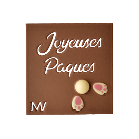 Carré Joyeuse Pâques lait