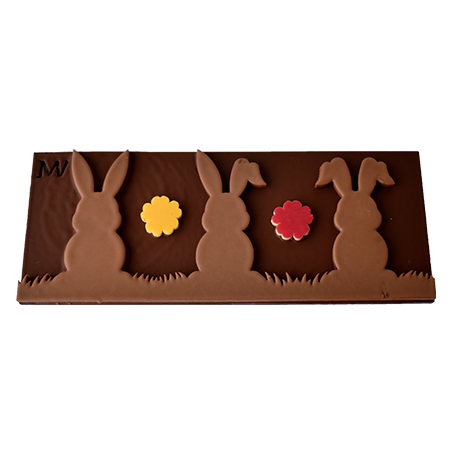 Farandole lapin noir-lait