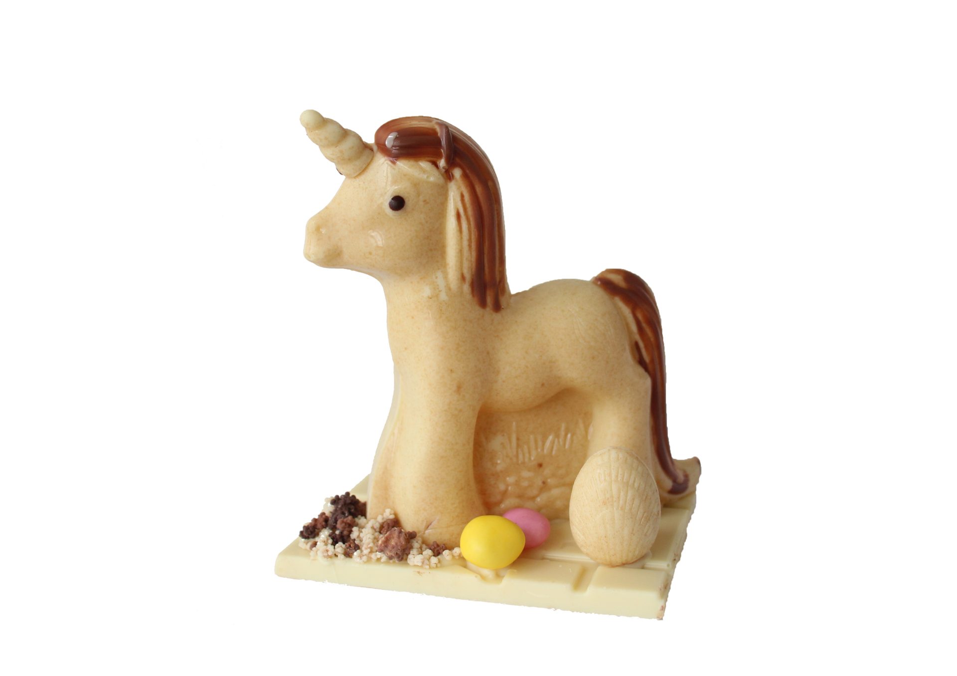 Licorne sur base Blanc