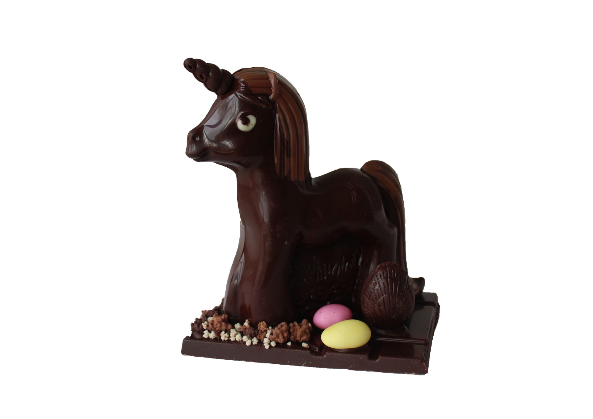 Licorne sur base Noir